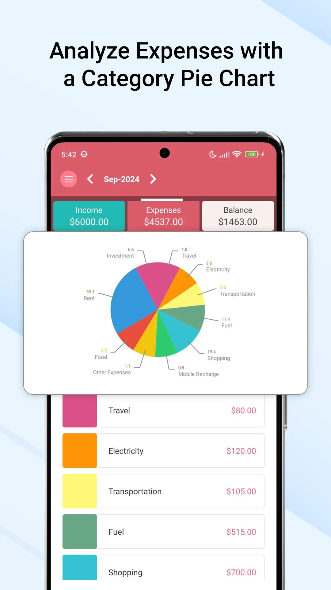 Wallet: Income Expense Tracker | Indus Appstore | Screenshot