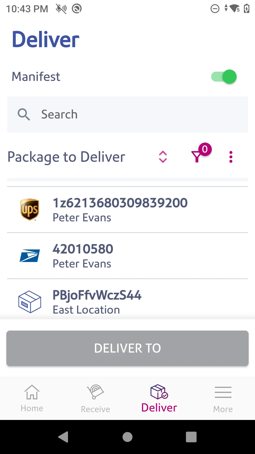 PitneyTrack | Indus Appstore | Screenshot