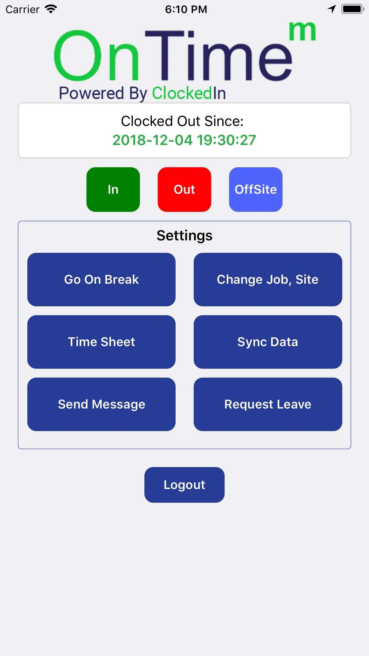 ONTIME MOBILE | Indus Appstore | Screenshot