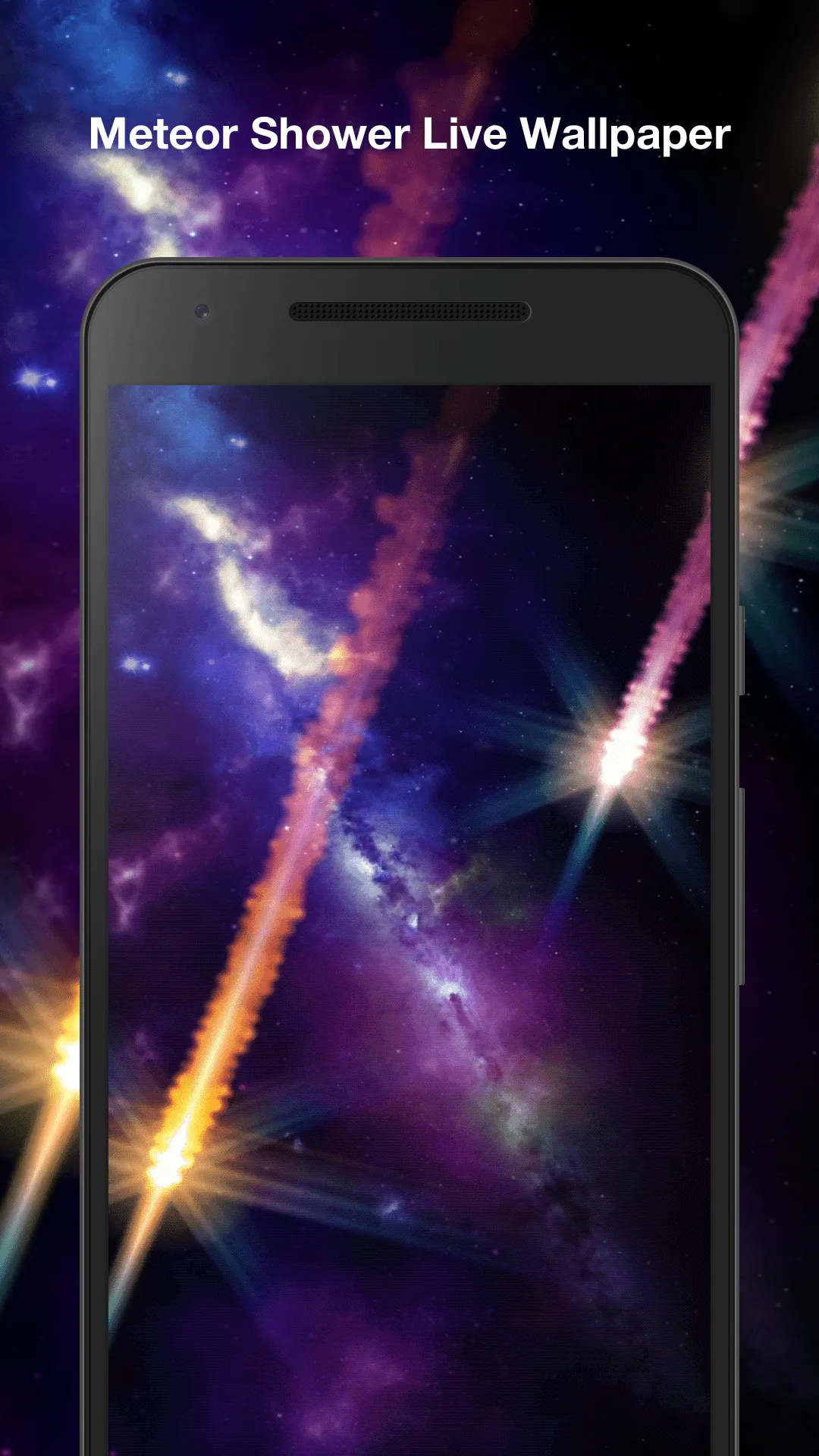 Meteor Shower Live Wallpaper | Indus Appstore | Screenshot