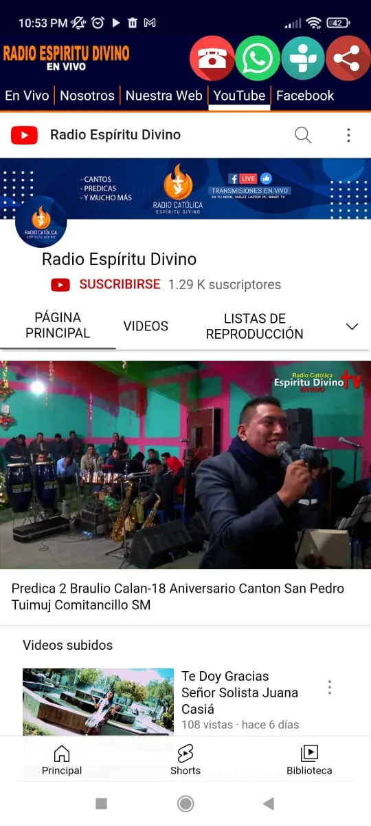 Radio Espiritu Divino | Indus Appstore | Screenshot