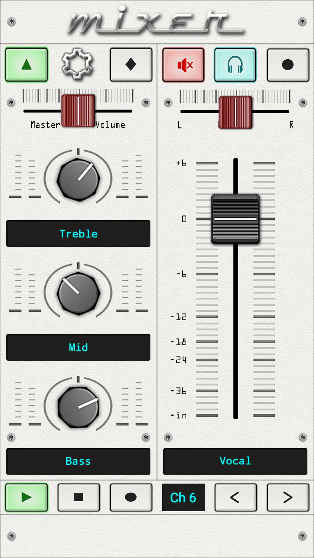 Wireless Mixer - MIDI | Indus Appstore | Screenshot