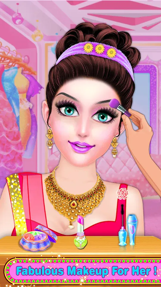 Indian Bride Wedding Makeover | Indus Appstore | Screenshot