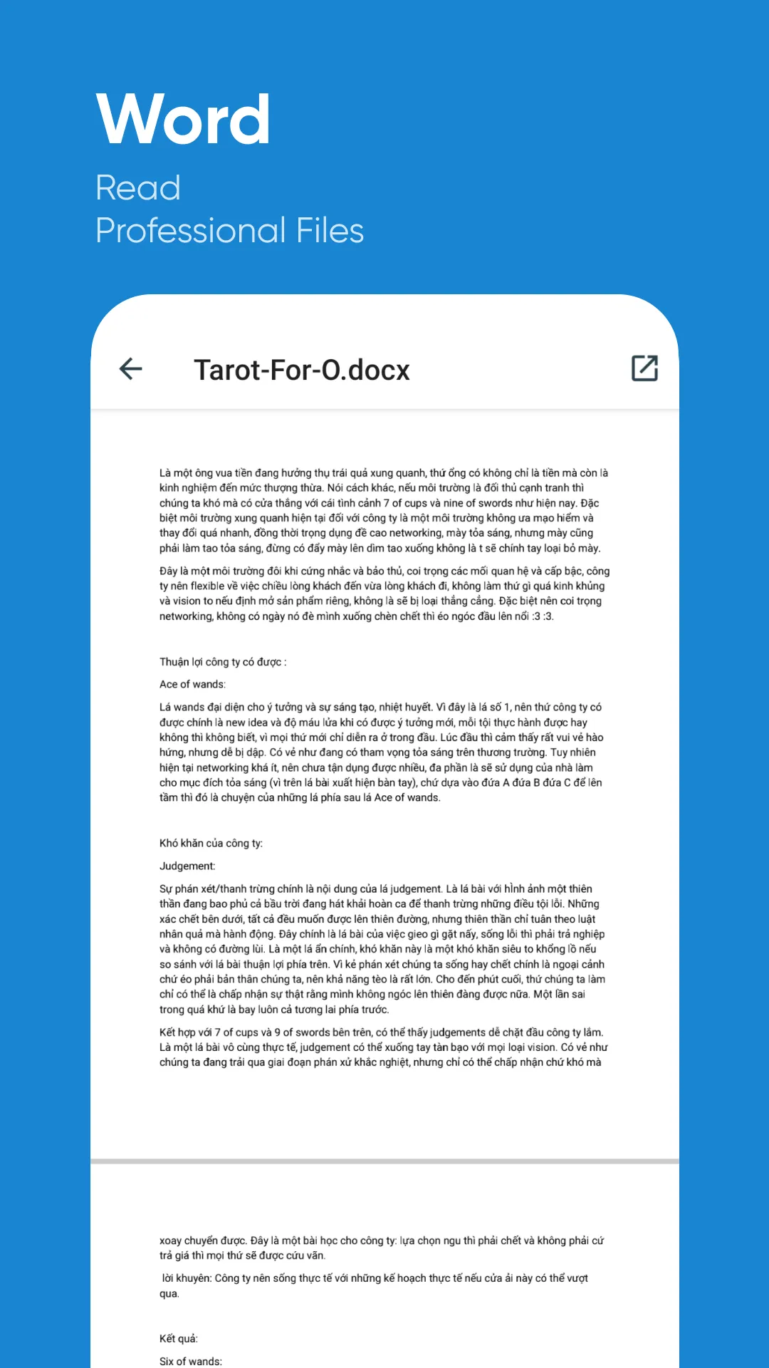 All Document Reader: Word, PDF | Indus Appstore | Screenshot