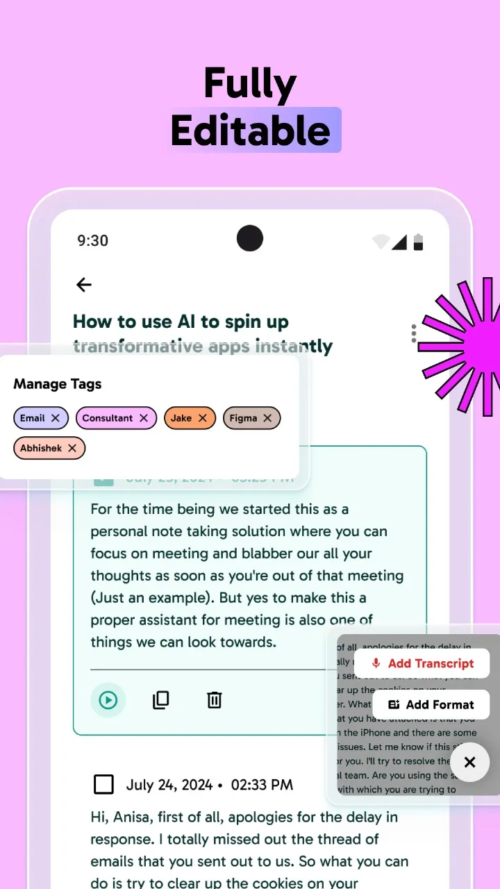 Speech To Note - Voice To Text | Indus Appstore | Screenshot