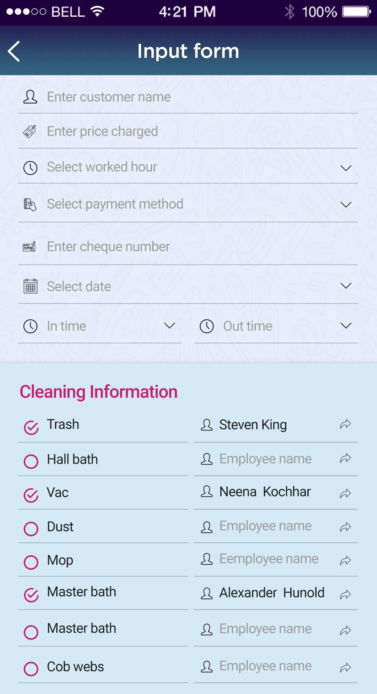 Maid To Sparkle Cleaning App | Indus Appstore | Screenshot