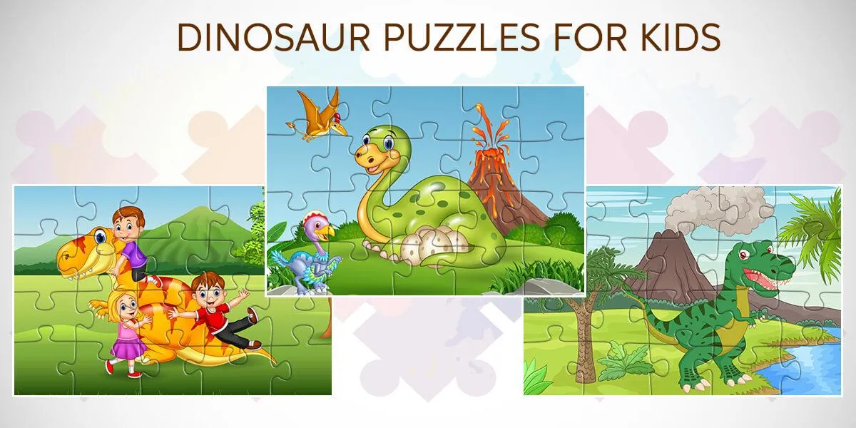 Dinosaur Puzzle Games For Kids | Indus Appstore | Screenshot