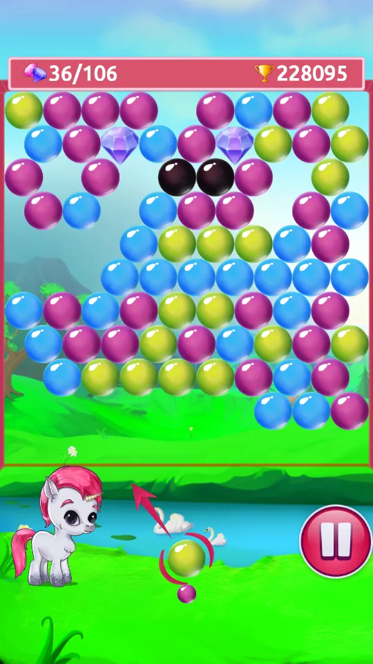 Bubble Gems | Indus Appstore | Screenshot