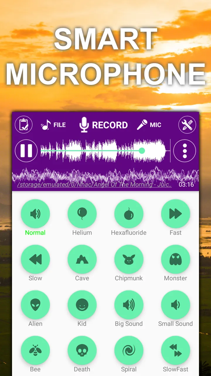 Voice changer sound effects | Indus Appstore | Screenshot