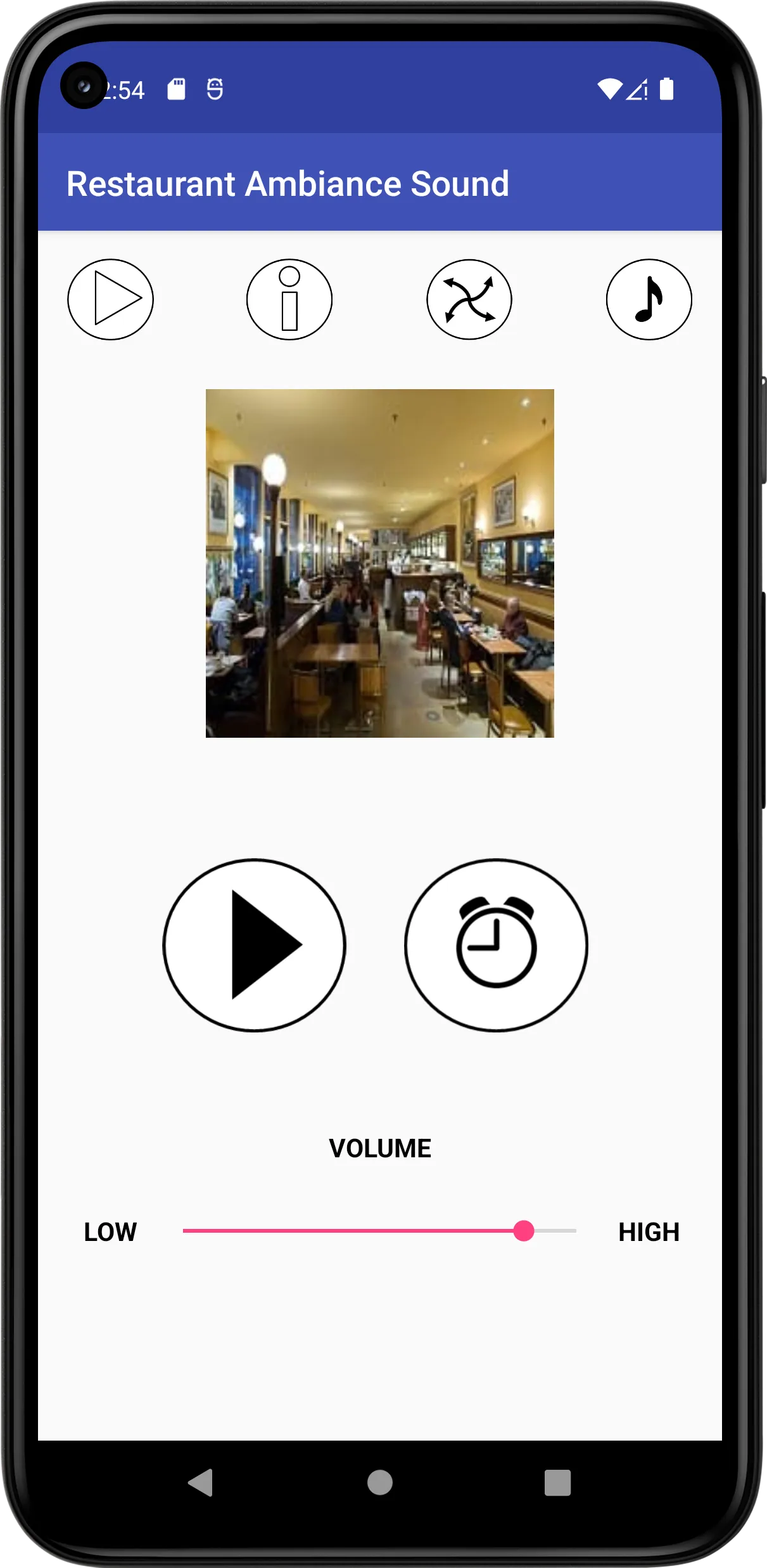 Restaurant Ambiance Sound | Indus Appstore | Screenshot