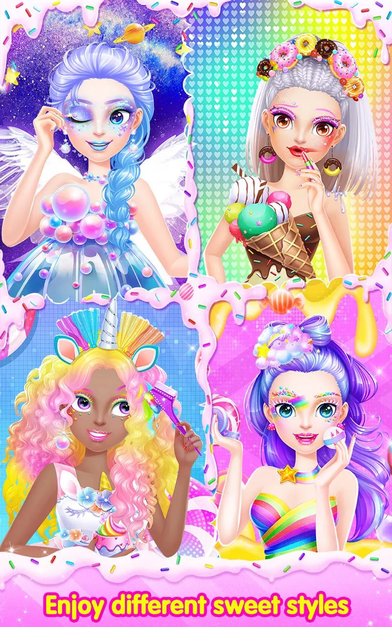 Sweet Princess Candy Makeup | Indus Appstore | Screenshot