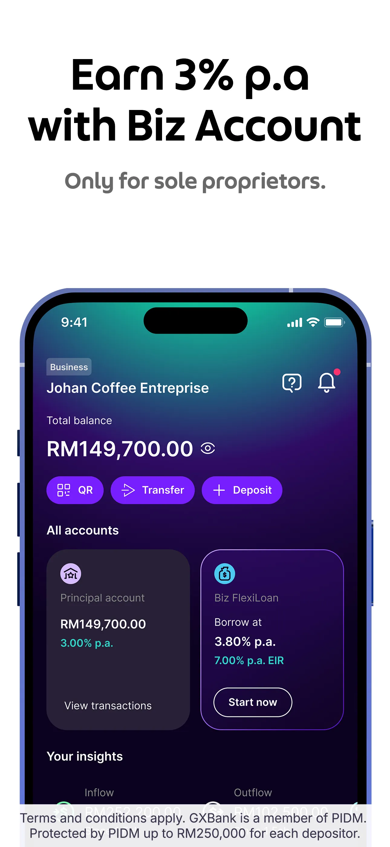 GXBank | Indus Appstore | Screenshot