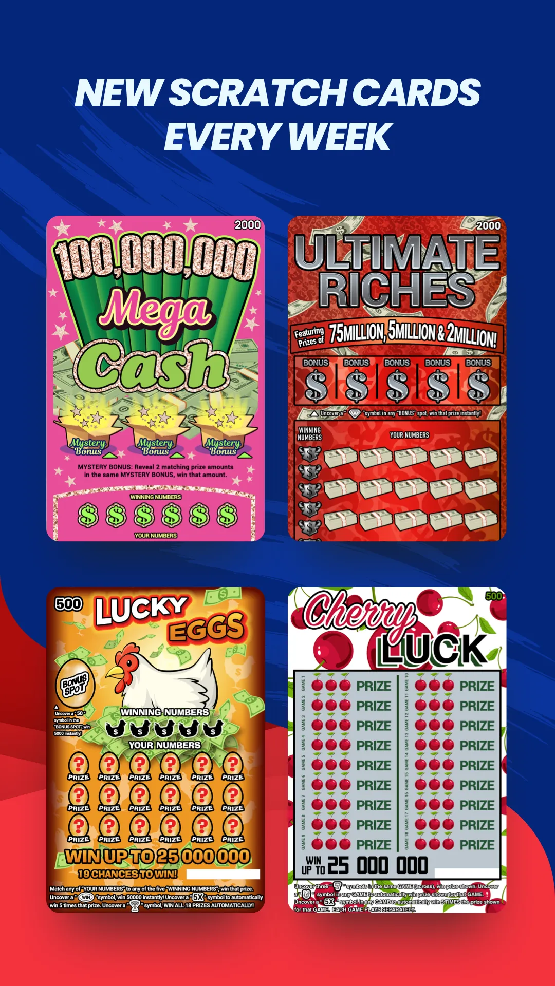 Kaparós Lottery Scratch Cards | Indus Appstore | Screenshot