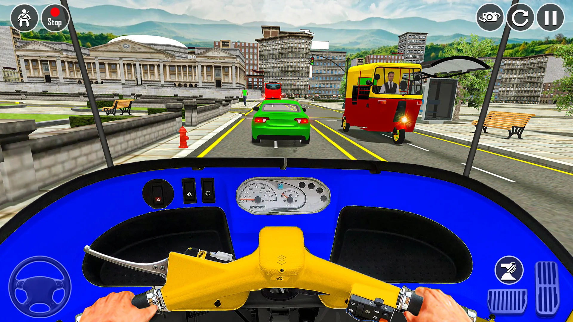 Auto Rickshaw game 3D car game | Indus Appstore | Screenshot