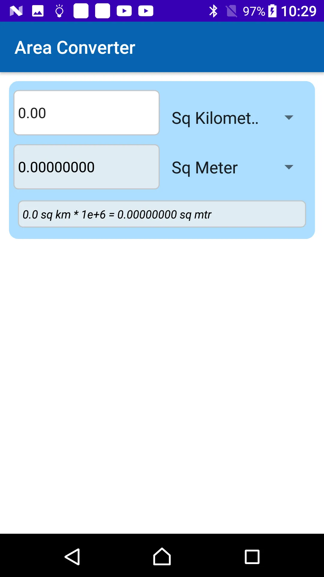 Area Converter | Indus Appstore | Screenshot