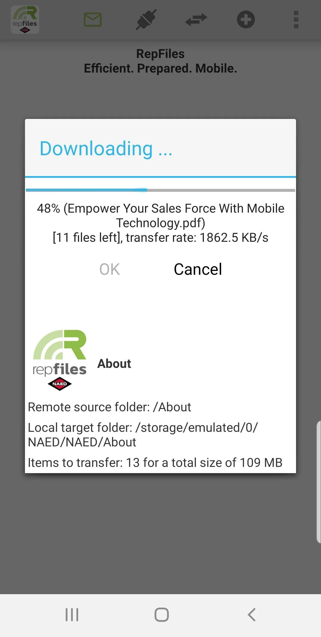 RepFiles NAED Edition | Indus Appstore | Screenshot