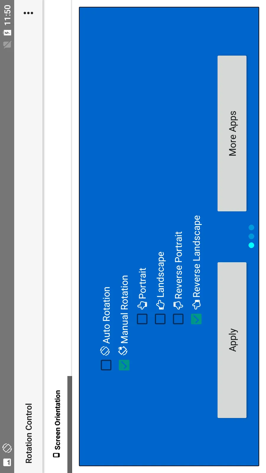 Rotation Control | Indus Appstore | Screenshot