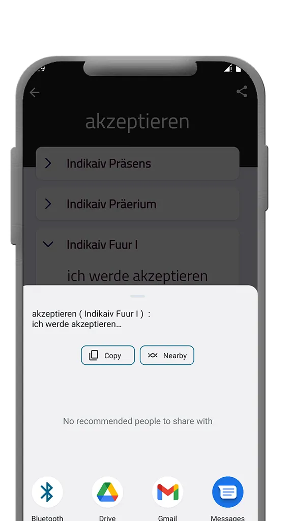 Deutsche Verben konjugation | Indus Appstore | Screenshot