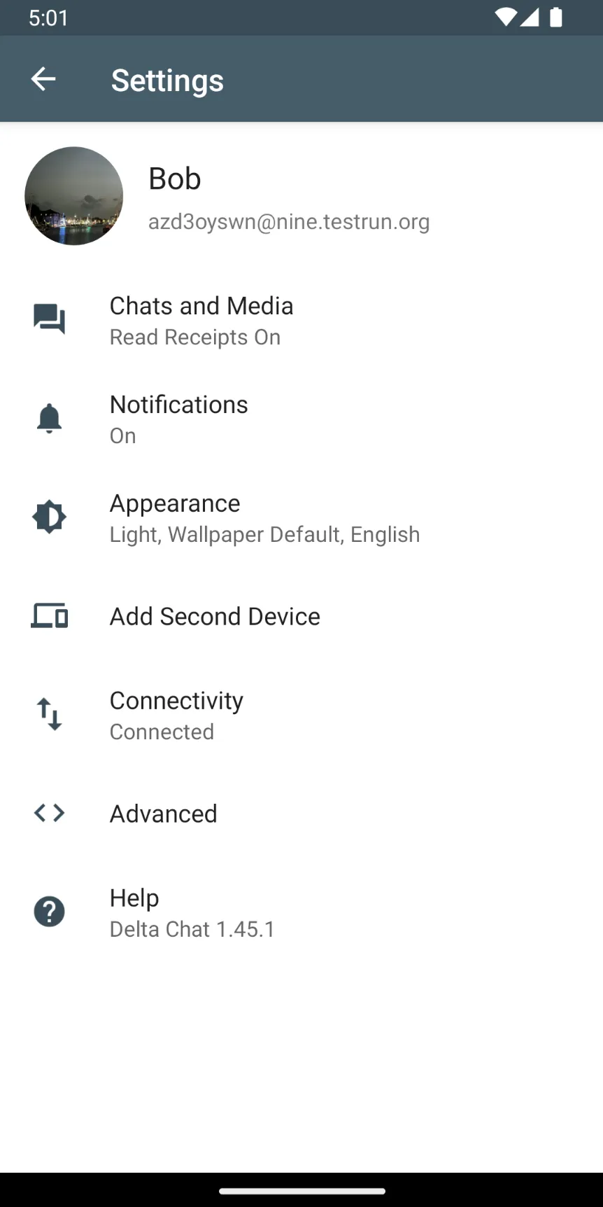 Delta Chat | Indus Appstore | Screenshot