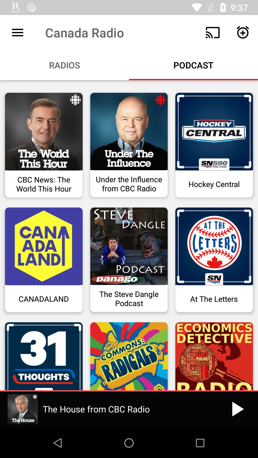 Radio Canada Live -  Radio Pla | Indus Appstore | Screenshot