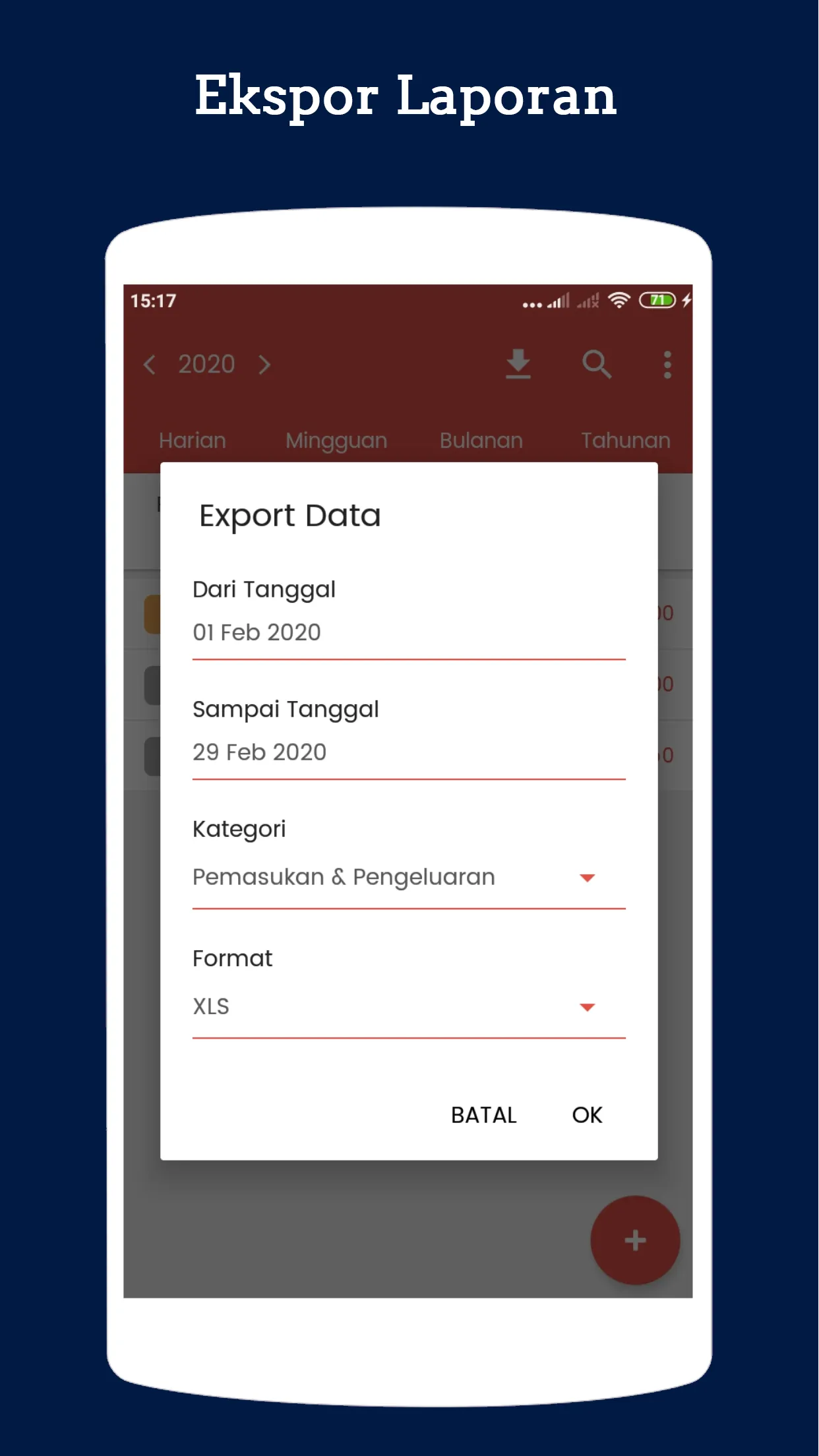 Catatan Keuangan | Indus Appstore | Screenshot