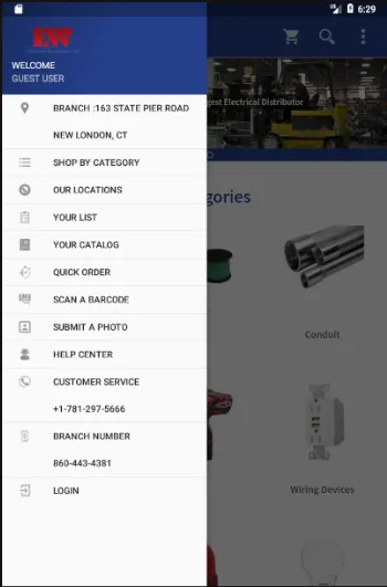 Electrical Wholesalers - CT | Indus Appstore | Screenshot