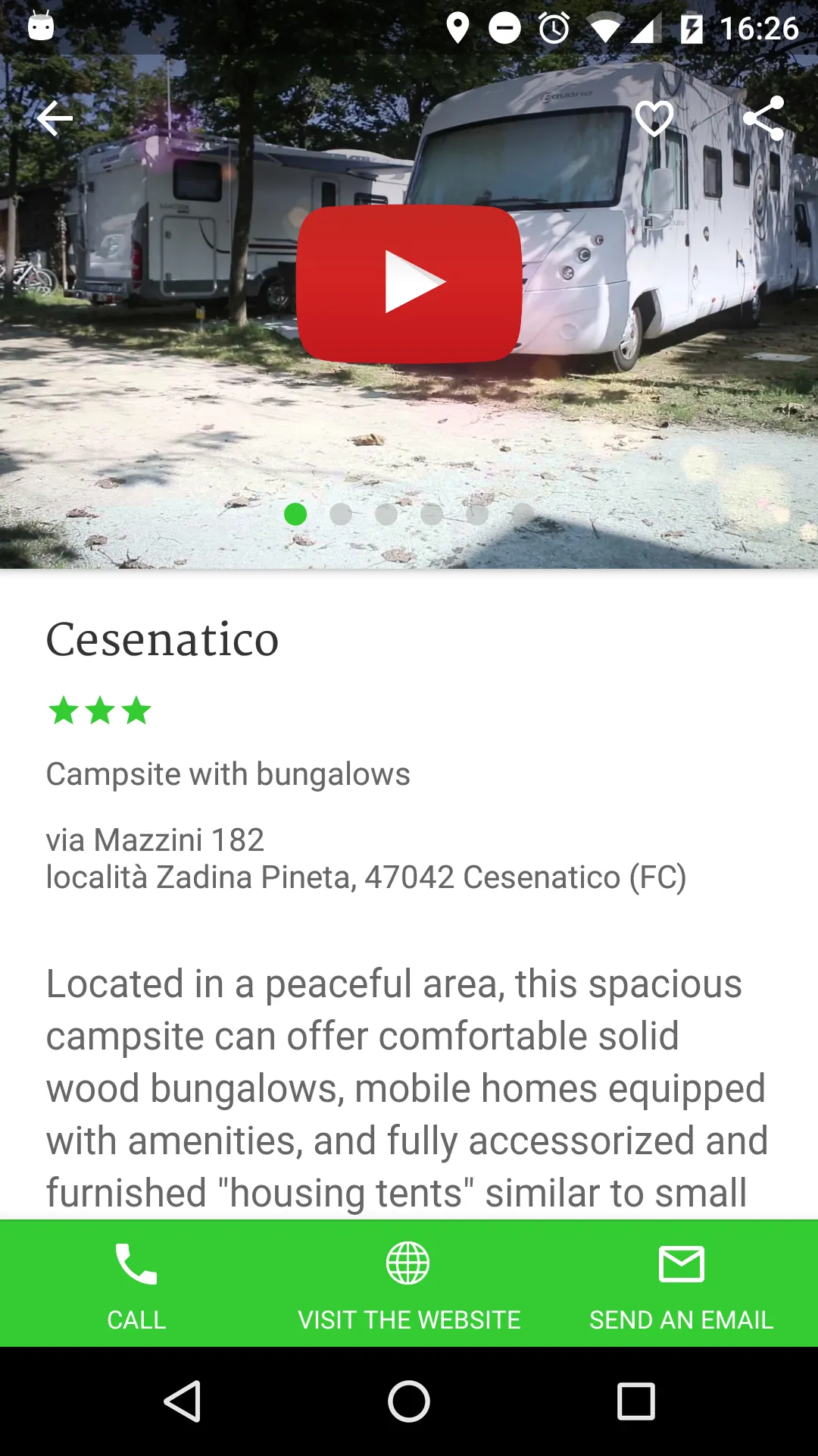 Touring Campsite Resort 2016 | Indus Appstore | Screenshot