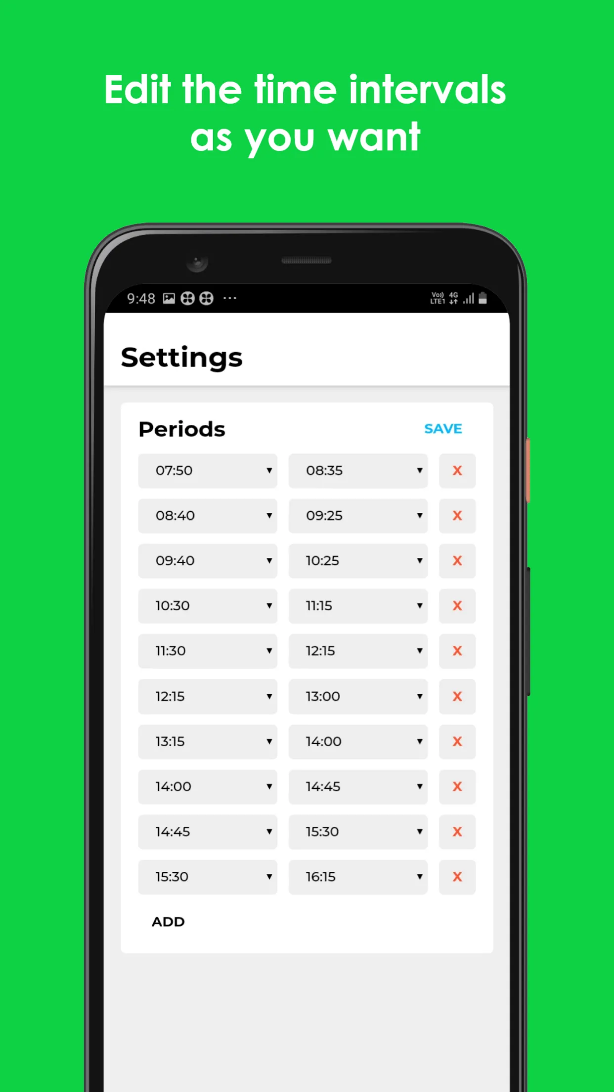 Timetable - School Planner App | Indus Appstore | Screenshot