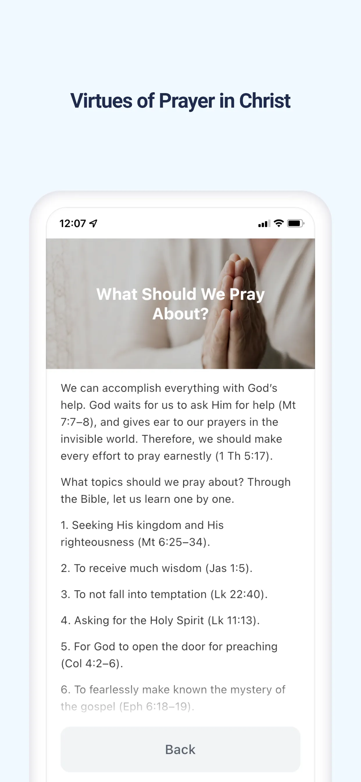 Pray Daily | Indus Appstore | Screenshot