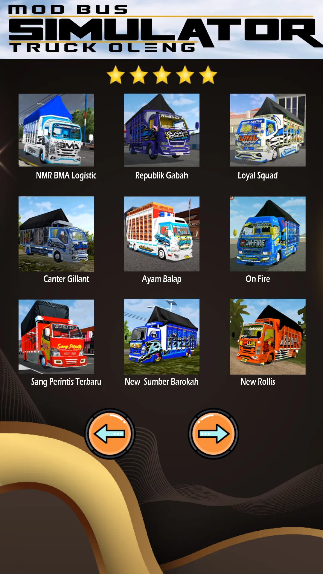 Mod Bus Simulator Truk Oleng | Indus Appstore | Screenshot