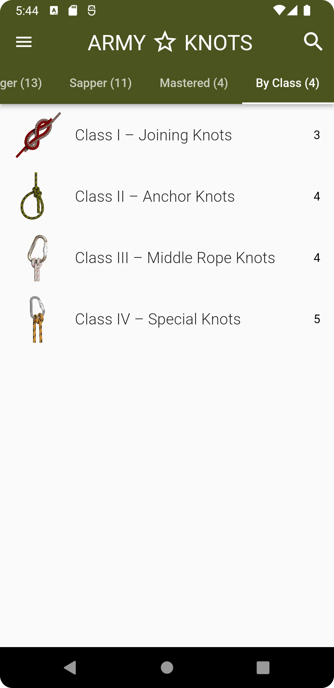 Army Knots | Indus Appstore | Screenshot