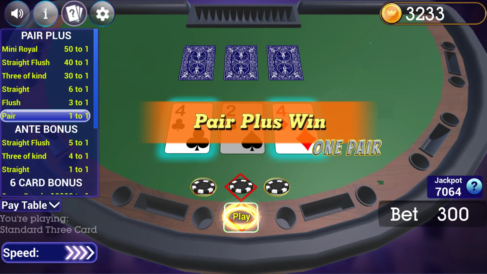 Three Card Poker Texas Holdem | Indus Appstore | Screenshot