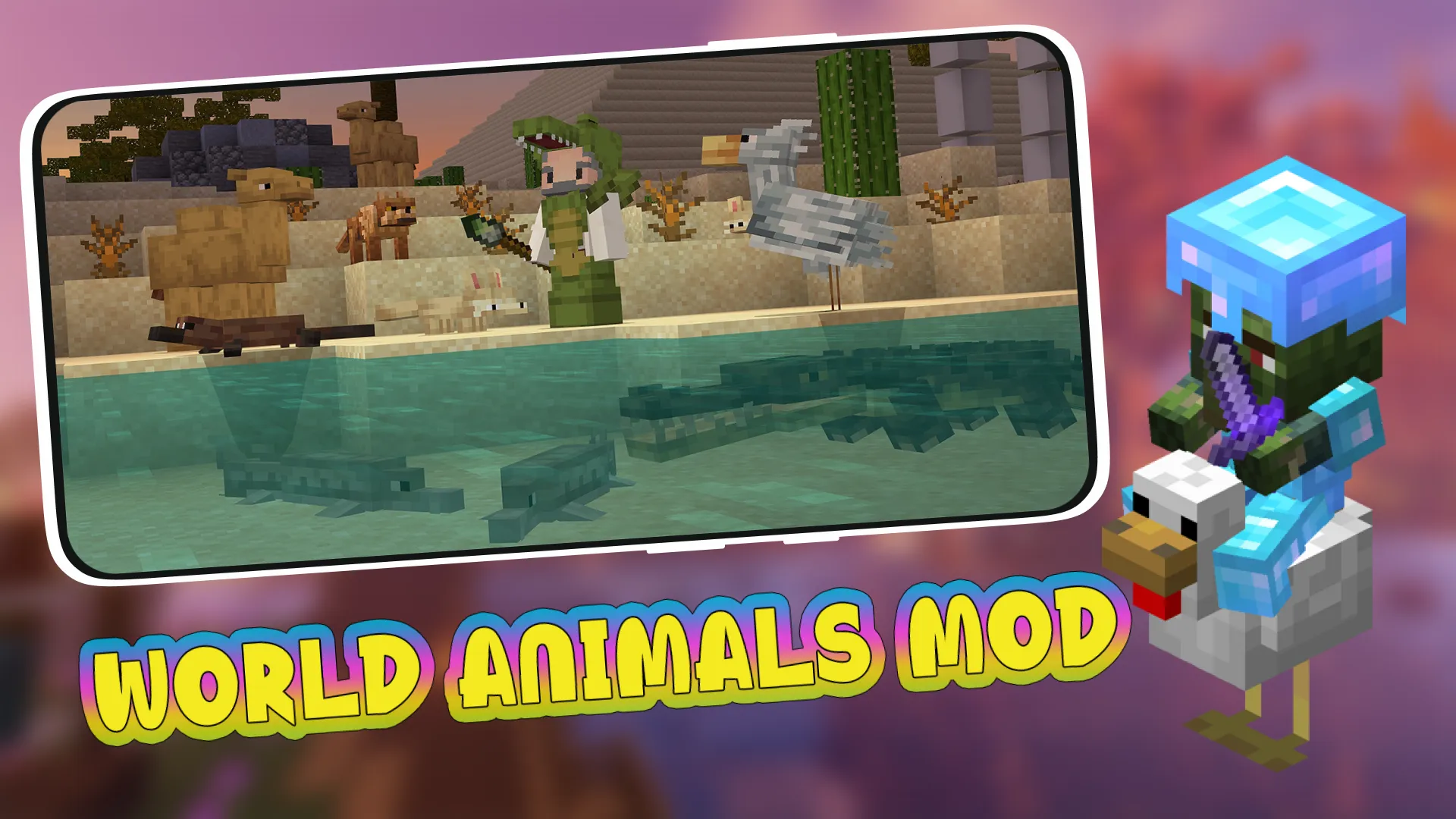 World Animals Mod For MCPE | Indus Appstore | Screenshot