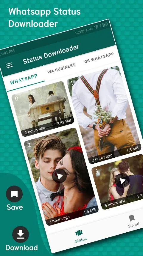 Status Saver for WhatsApp - Sa | Indus Appstore | Screenshot