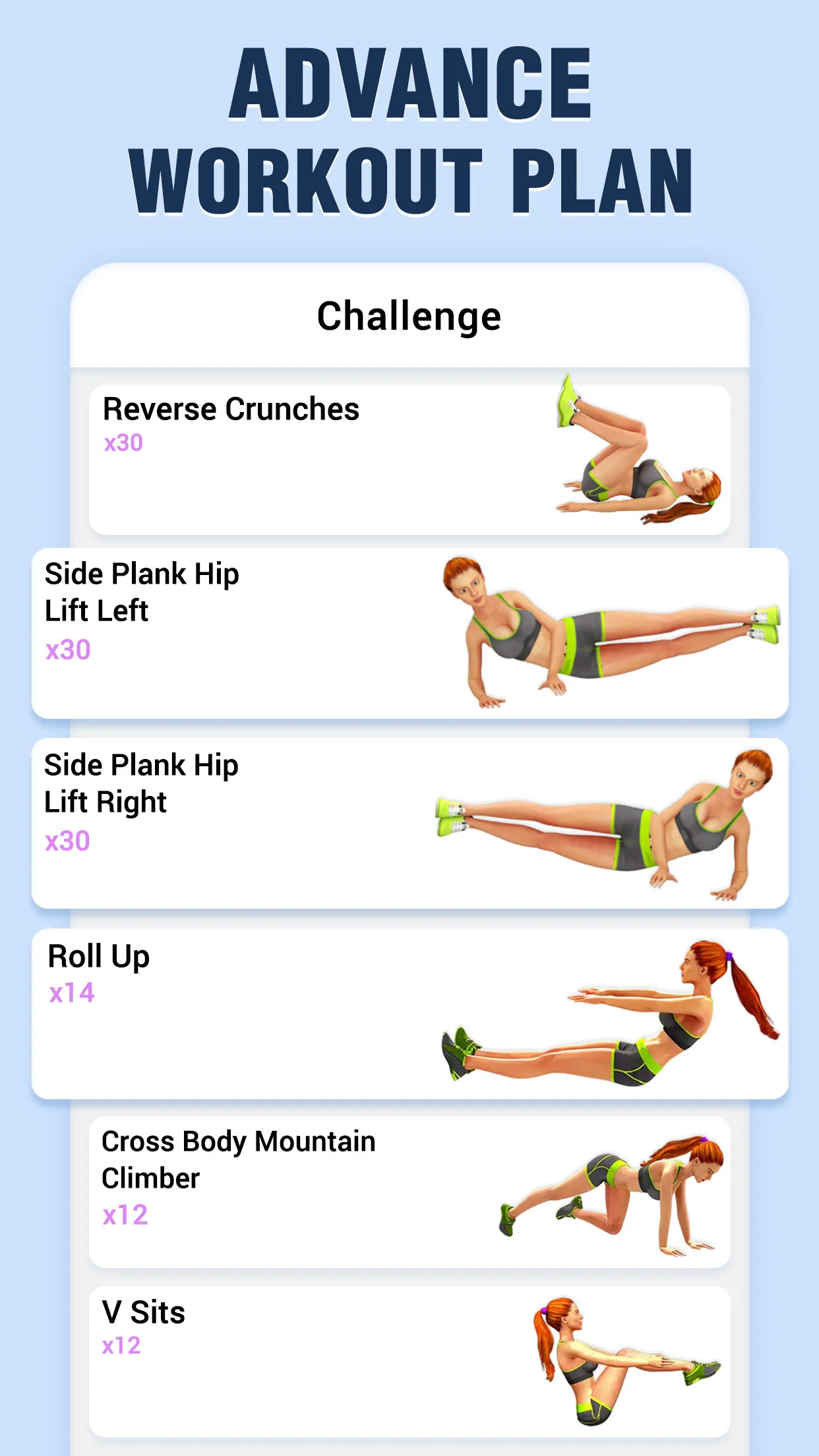 Abs Workout for Women:Exercise | Indus Appstore | Screenshot