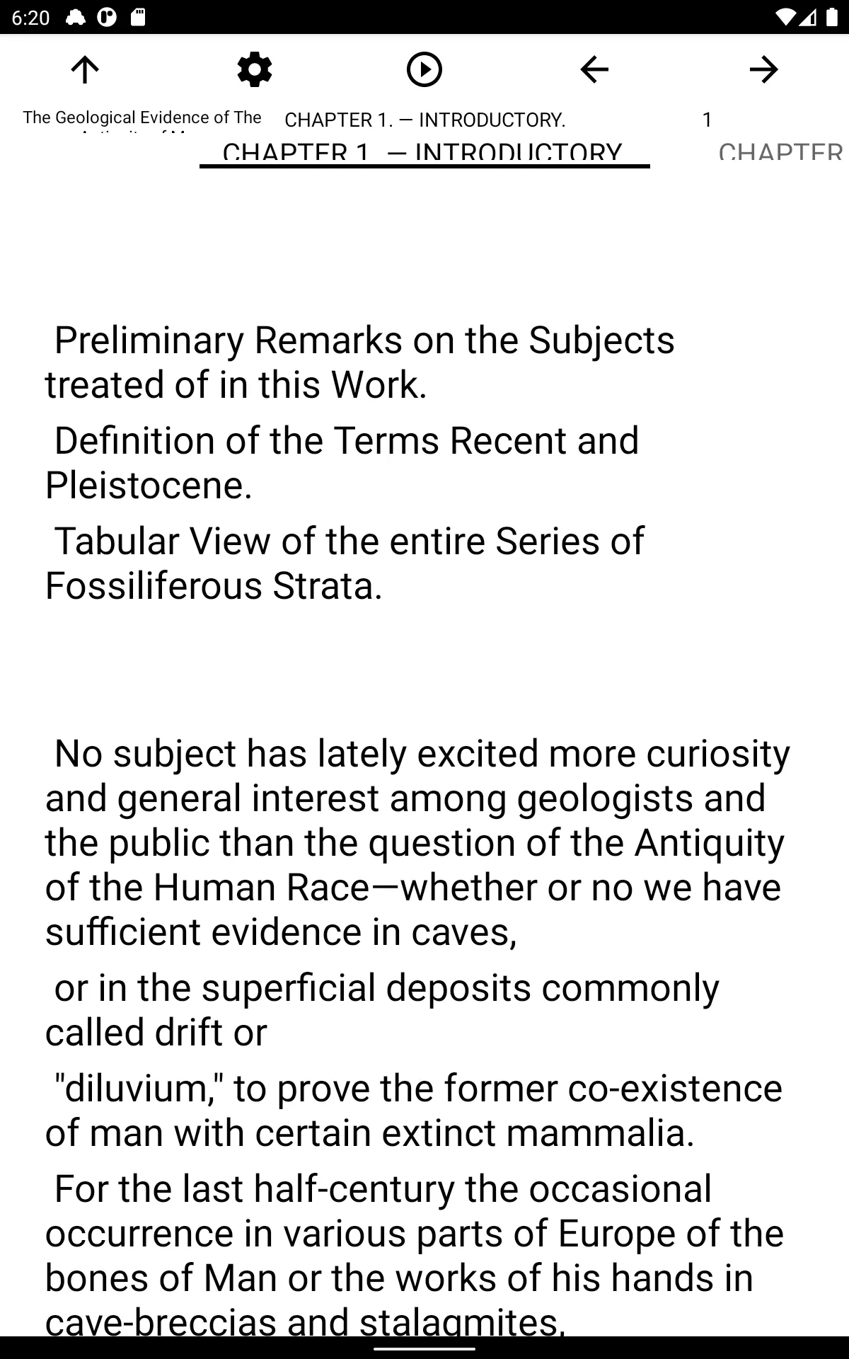 Book, The Geological Evidence  | Indus Appstore | Screenshot