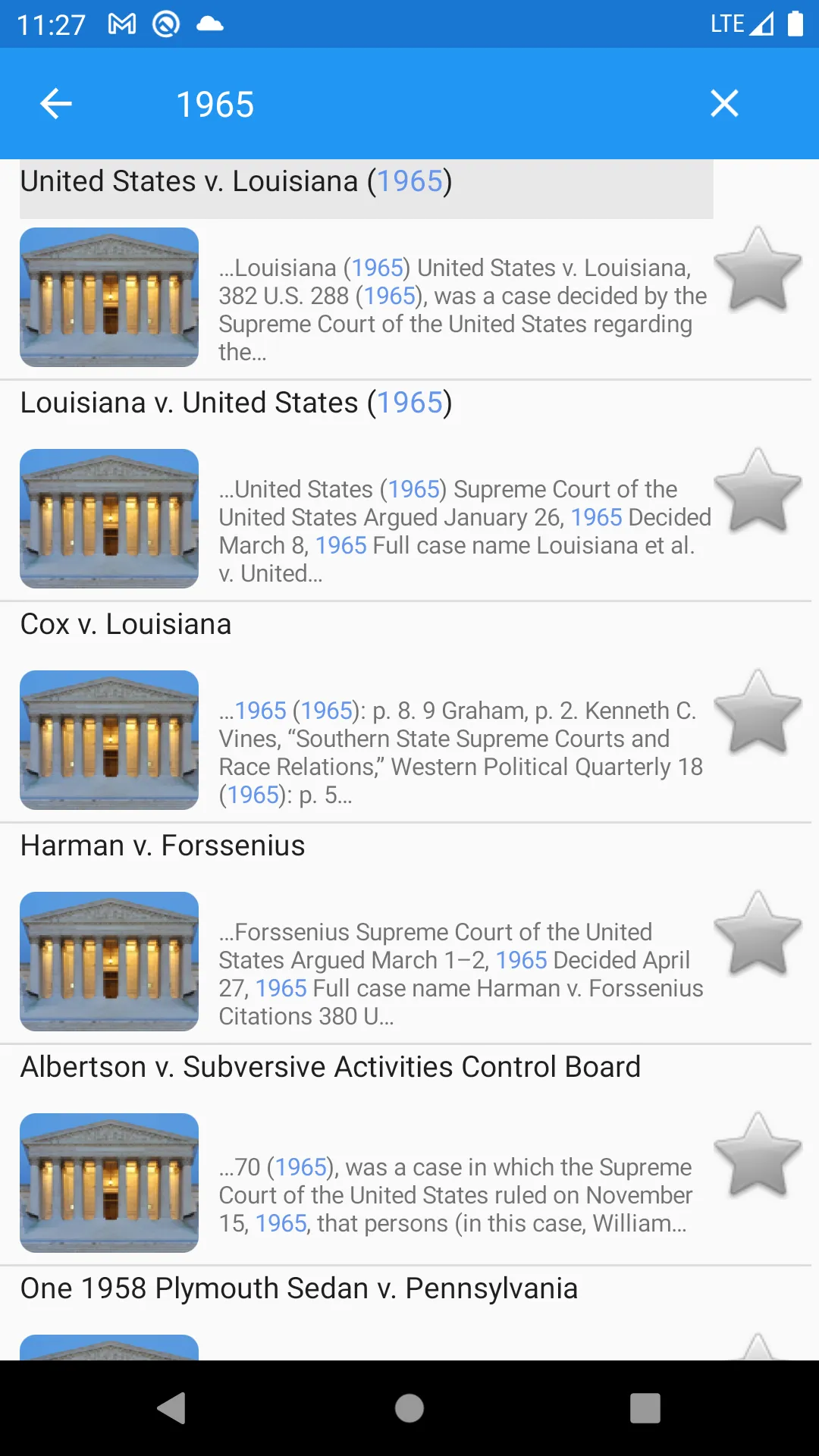 High-profile court cases | Indus Appstore | Screenshot