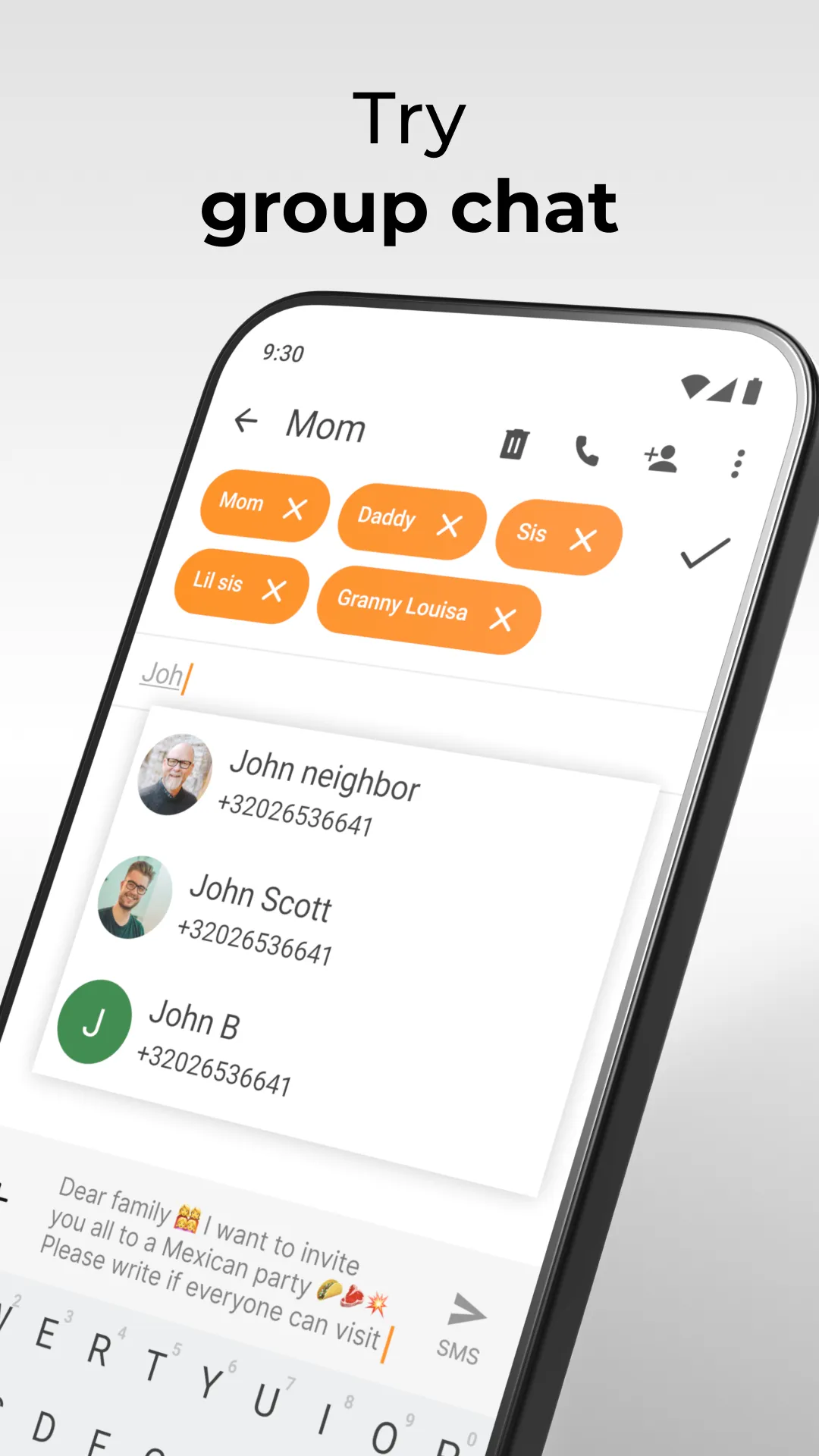 Simple SMS Messenger | Indus Appstore | Screenshot