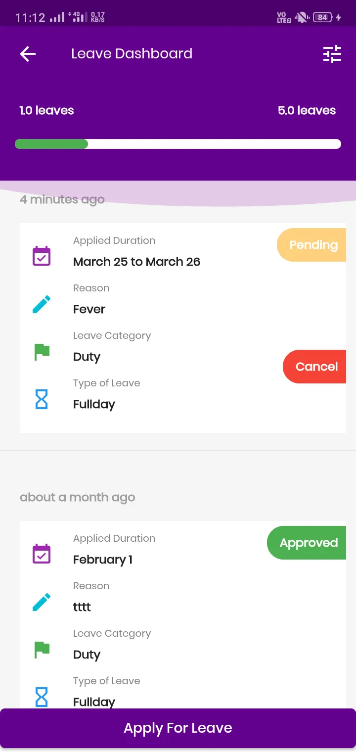 Attendance Management | Indus Appstore | Screenshot