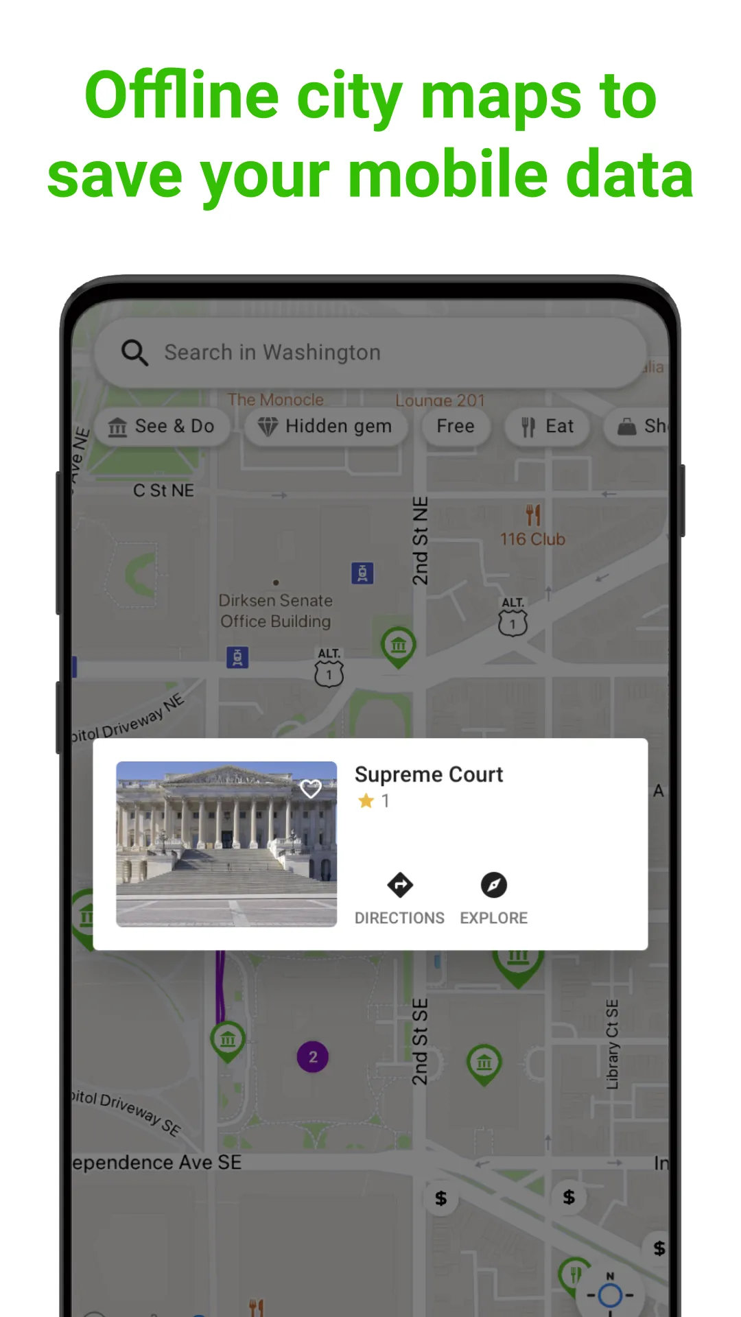 Washington SmartGuide | Indus Appstore | Screenshot