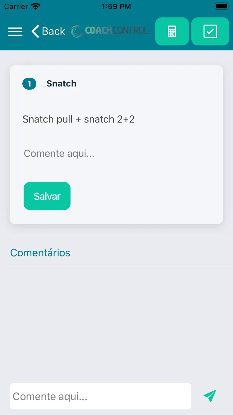 Coach Control | Indus Appstore | Screenshot