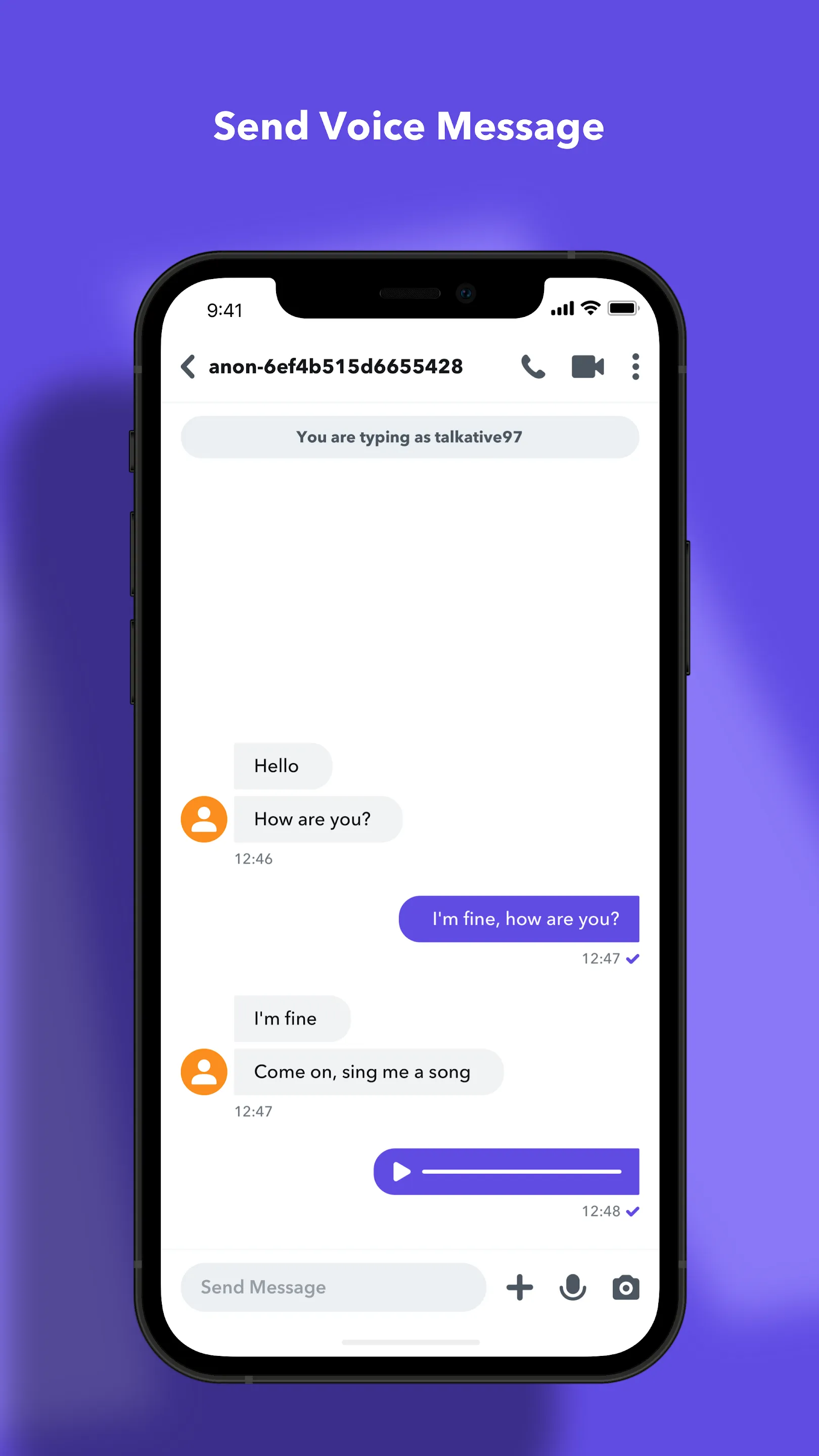 Anonymous Chat | Indus Appstore | Screenshot