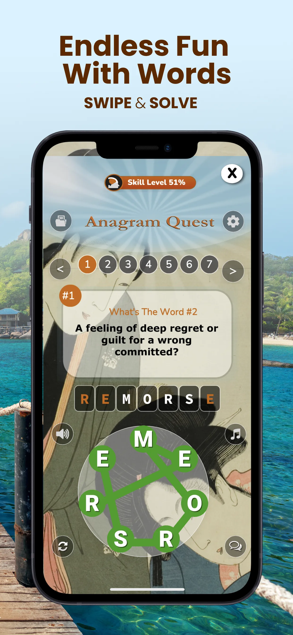 Anagram Quest | Indus Appstore | Screenshot