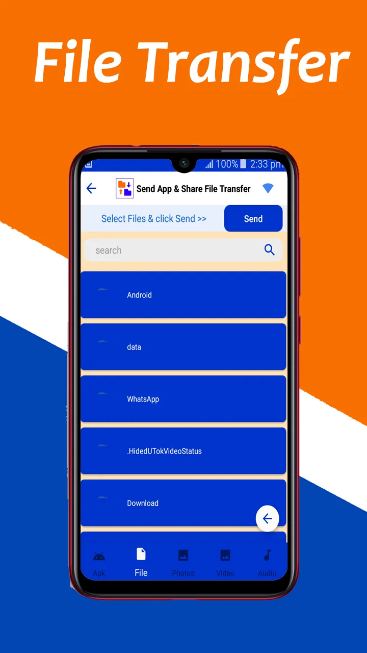 Xsend - File Transfer & Share | Indus Appstore | Screenshot