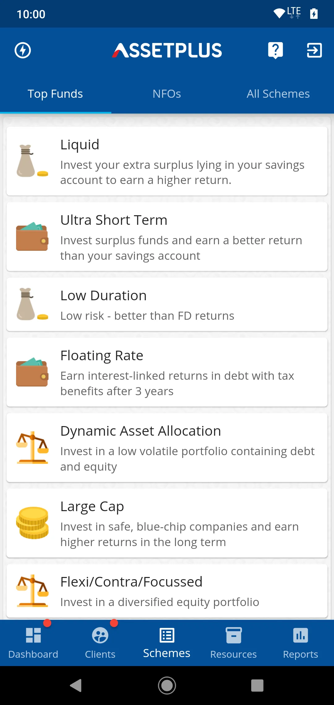 AssetPlus - MF Partner App | Indus Appstore | Screenshot