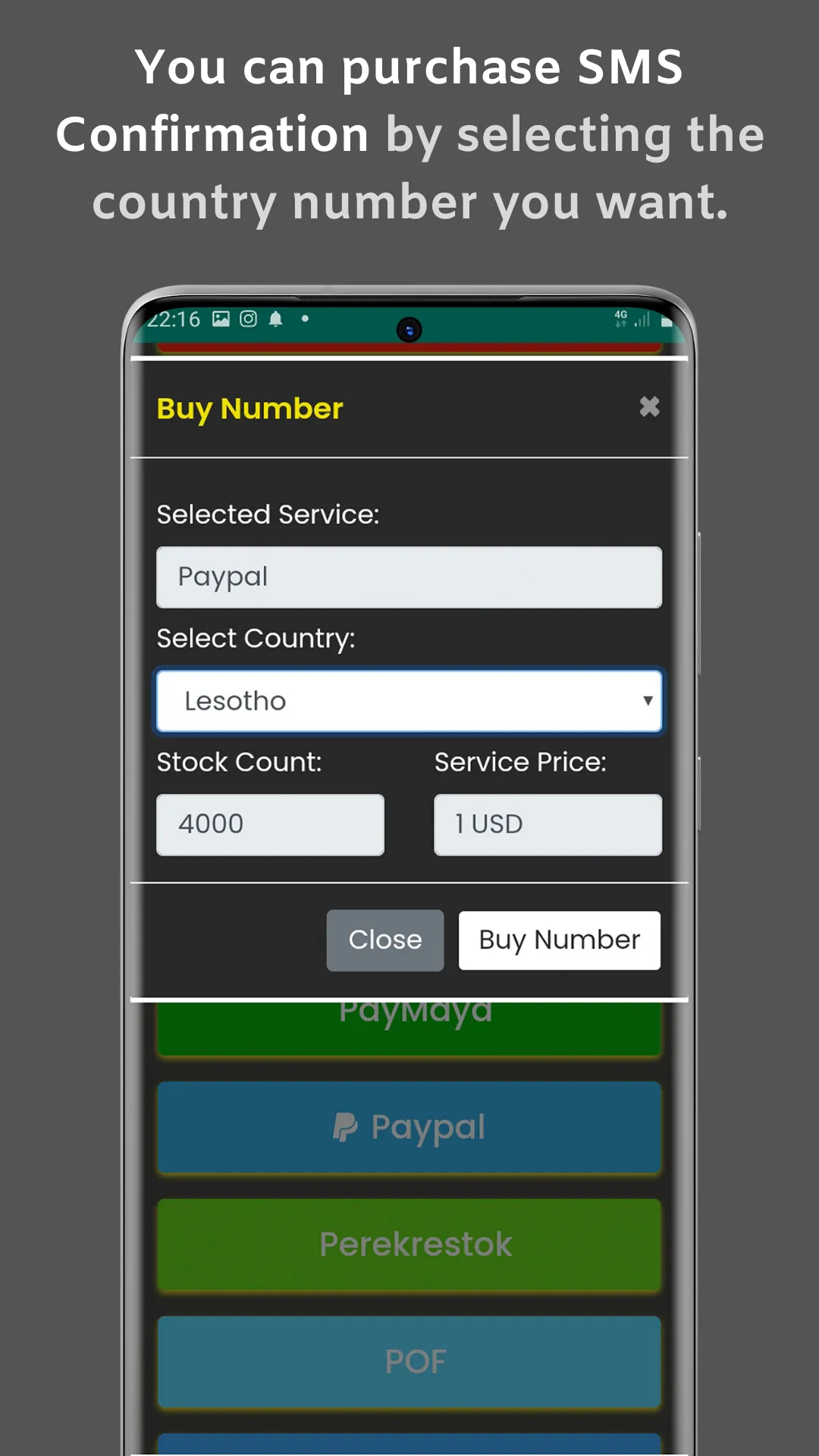 Receive SMS - Sms Verification | Indus Appstore | Screenshot