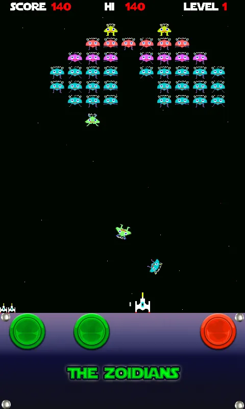 The Zoidians Invaders | Indus Appstore | Screenshot