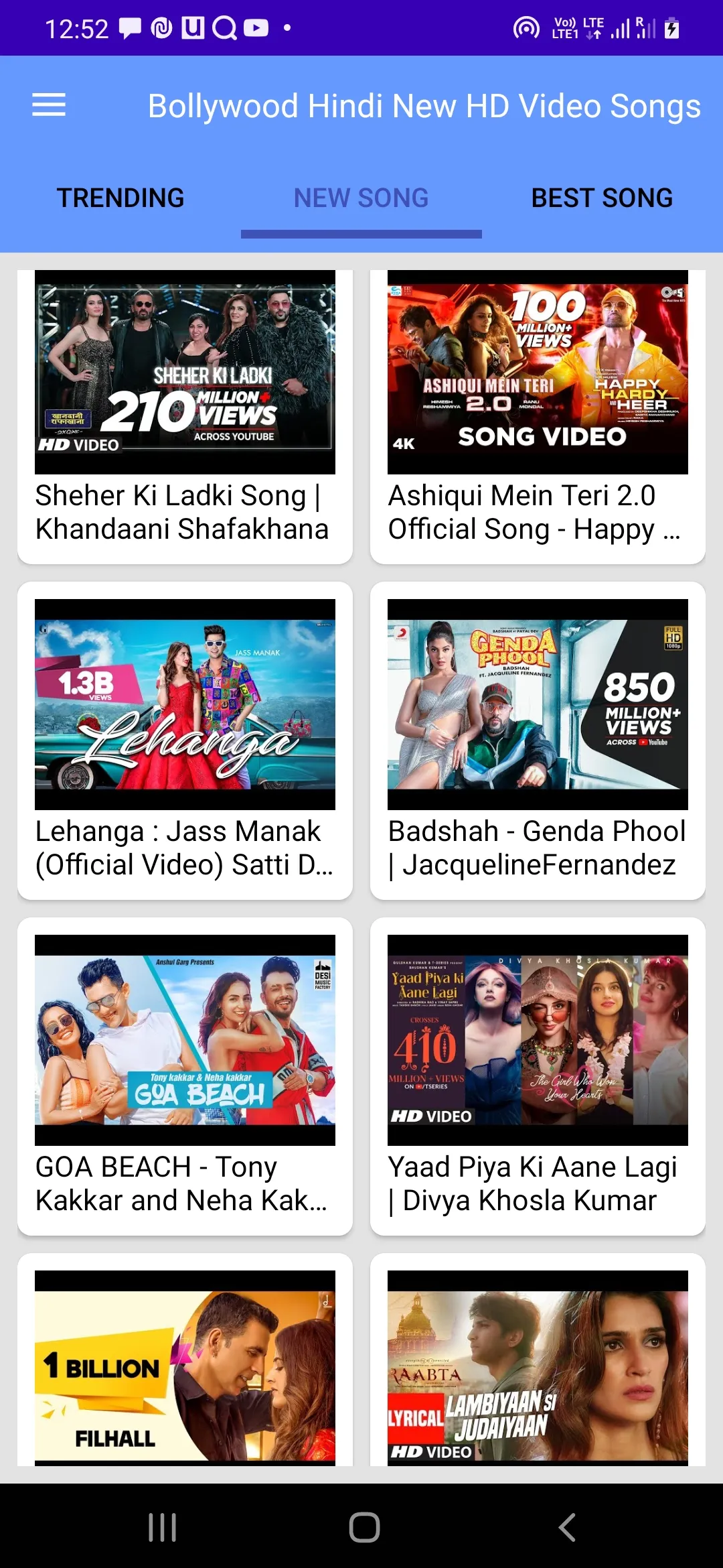 Hindi Video Songs HD 2023 | Indus Appstore | Screenshot