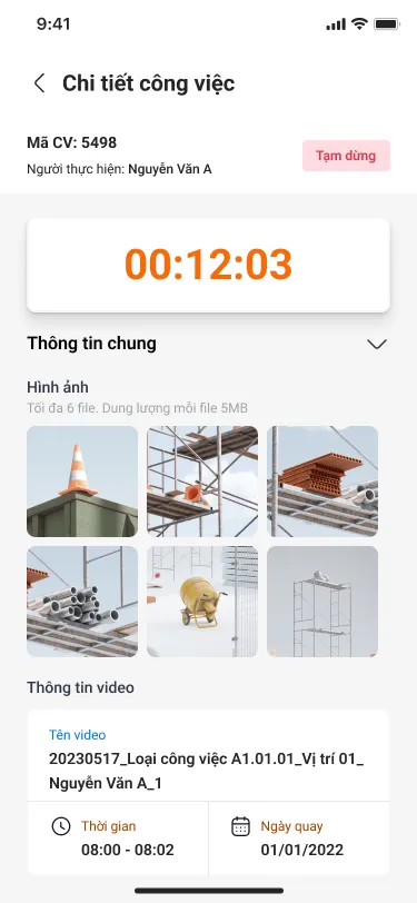 Construction Site Mng | Indus Appstore | Screenshot