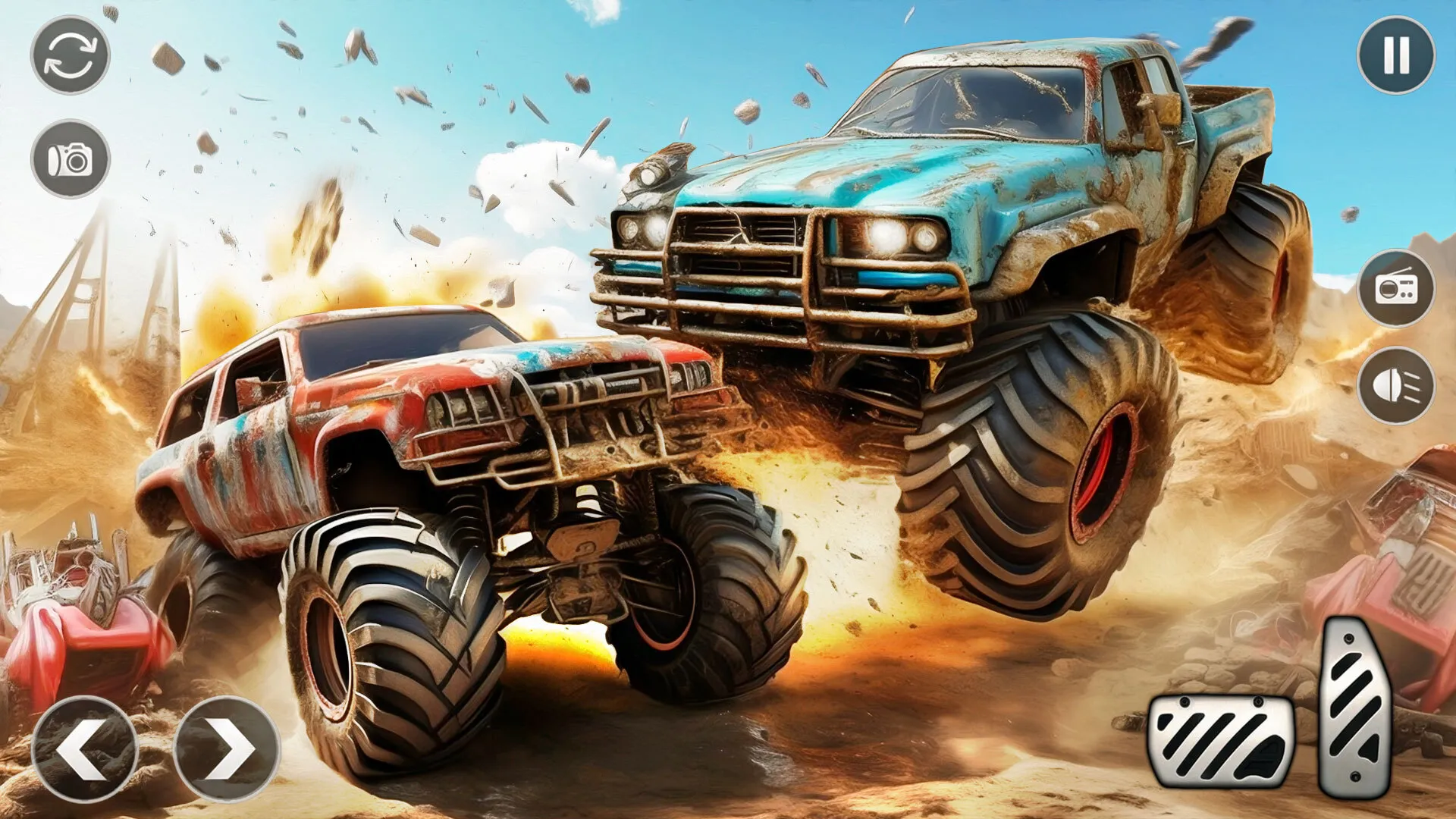 Monster Truck Stunt -Car Crash | Indus Appstore | Screenshot